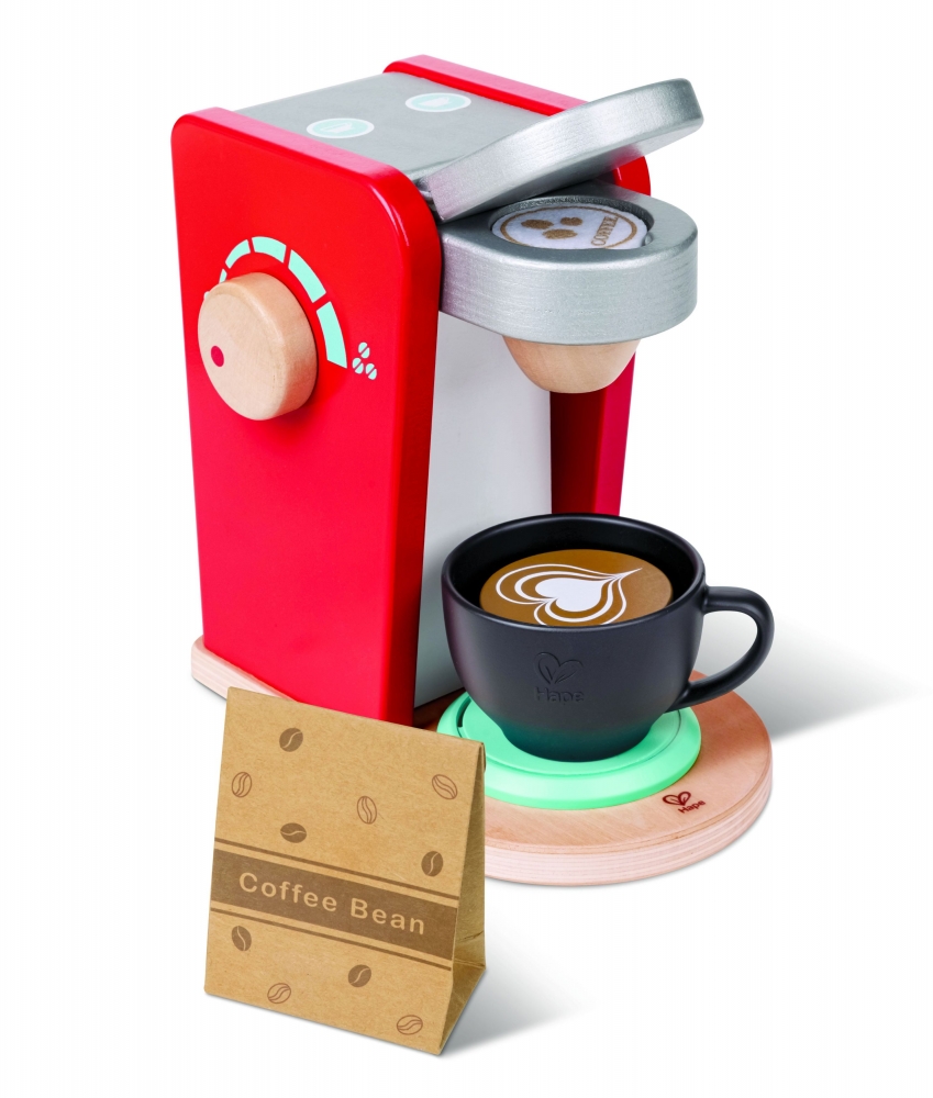 Game set, Hape, Interactive coffee machine, 5 parts