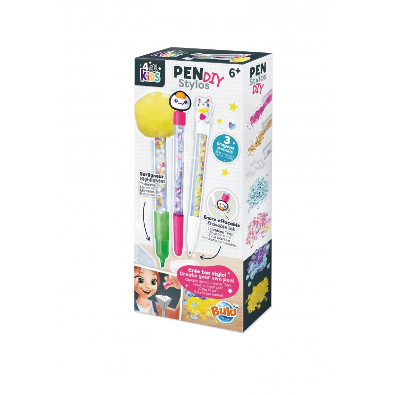 Creative kit, Buki France, DIY, Kawaii pen