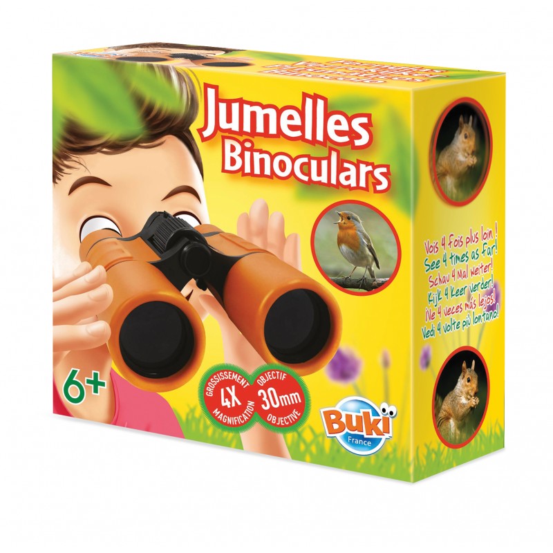 Children′s binoculars, Buki France, Nature, 4x32mm