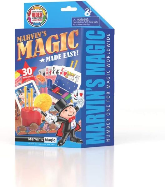 Magic set, Marvin′s Magic, 30 magic tricks, set 1 - blue