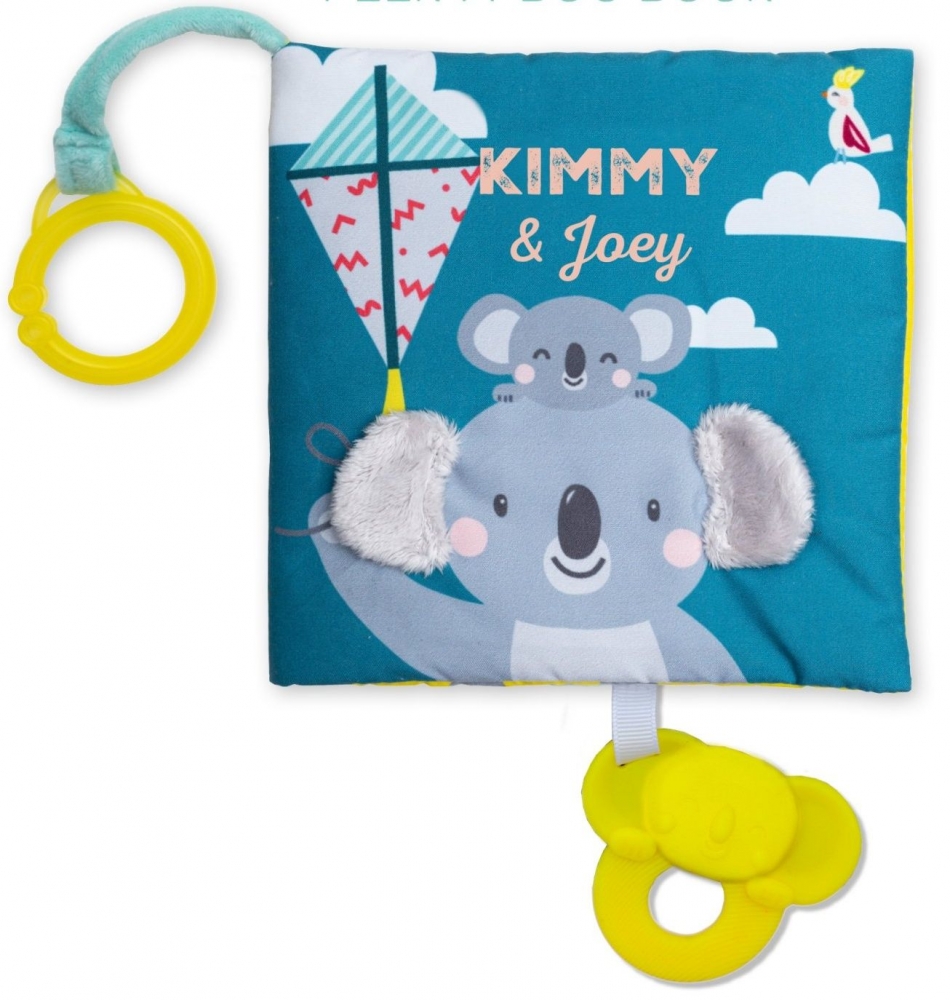 Soft sensory book, Taf Toys, Where′s Joy, 15 x 15 cm