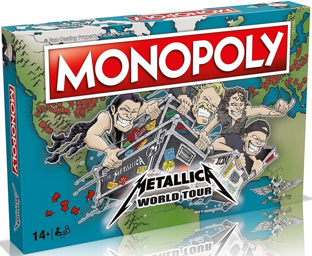 Board Game, Winning Moves, Monopoly, Metallica