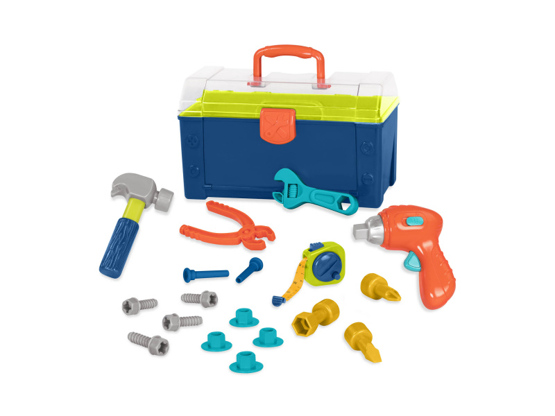Playset, Battat, Toolbox, 20 pieces