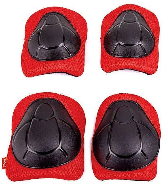 Safety knee pads and elbow pads, Red