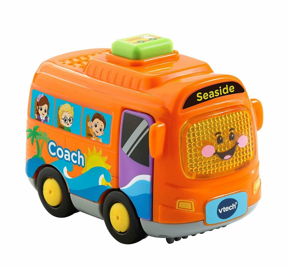 Interactive Toy, Vtech, School Bus