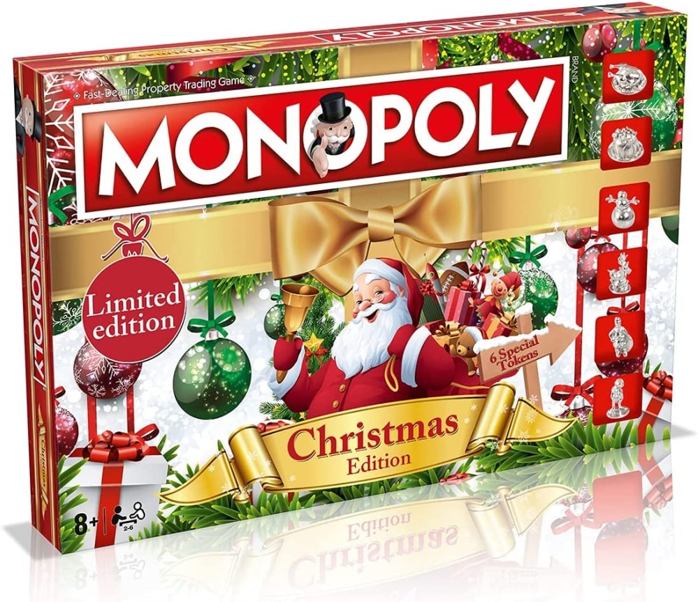 Board game, Winning Moves, Monopoly, Christmas