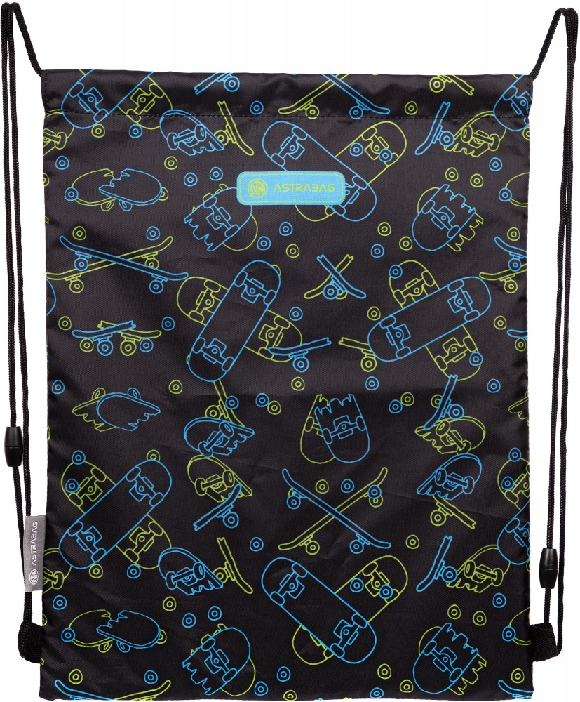 Sports bag ASTRABAG AD1, Skateboards, Neon