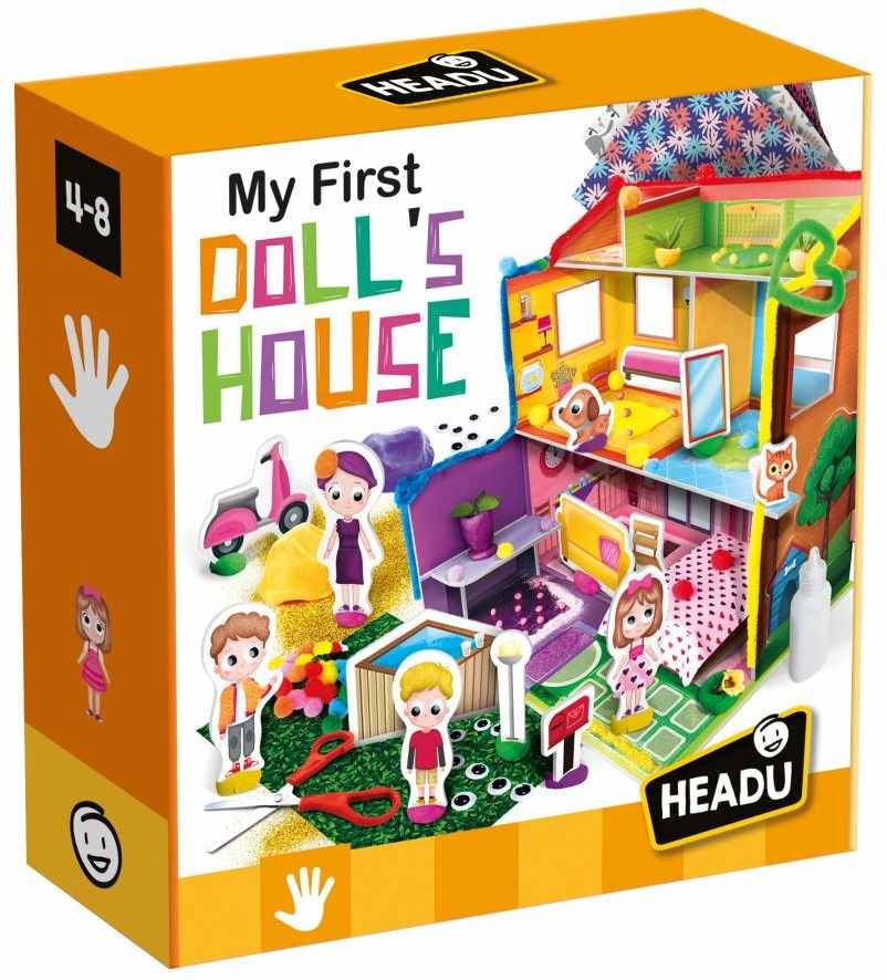 Creative set, Headu, My first dollhouse, 41 pieces