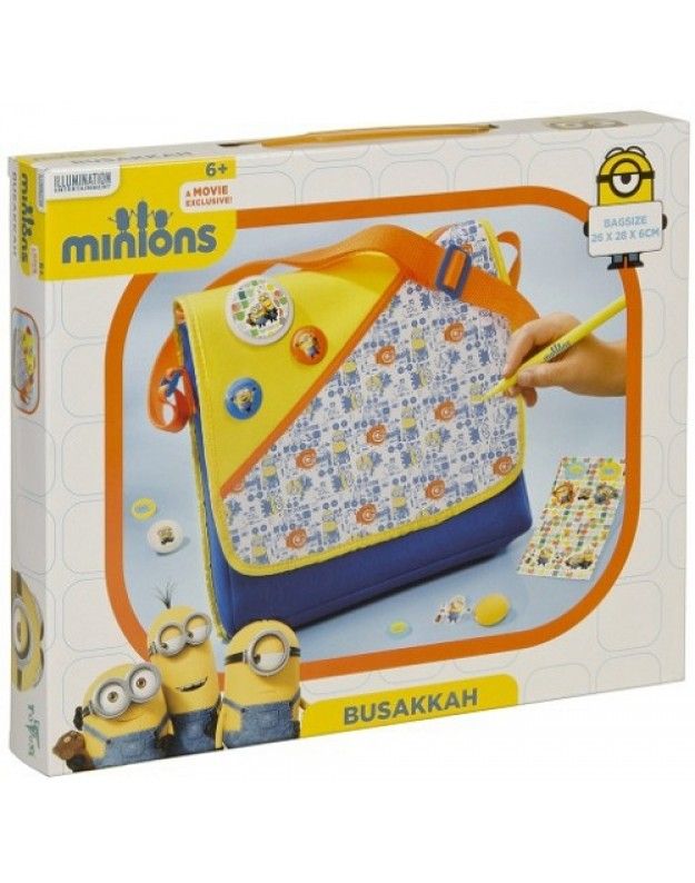 Creative Kit, Totum, Minions, Decorate your own Bag