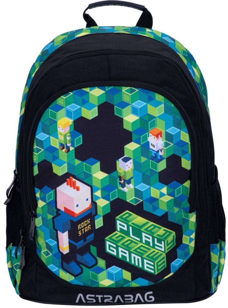 School backpack, Astra, AB440, Play Game, 39 x 28 x 15 cm