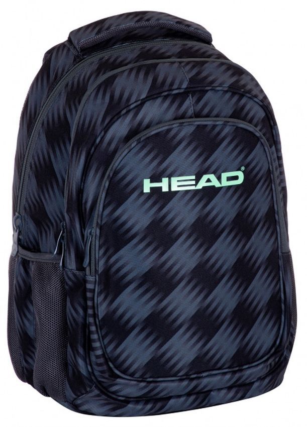 School backpack, Head, Graphite, 45 x 30 x 19 cm