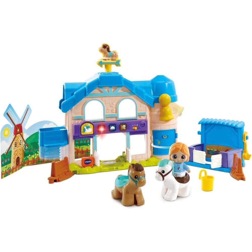 Interactive game, Vtech, Stable for ponies and friends, 12.6 x 34.5 x 45 cm