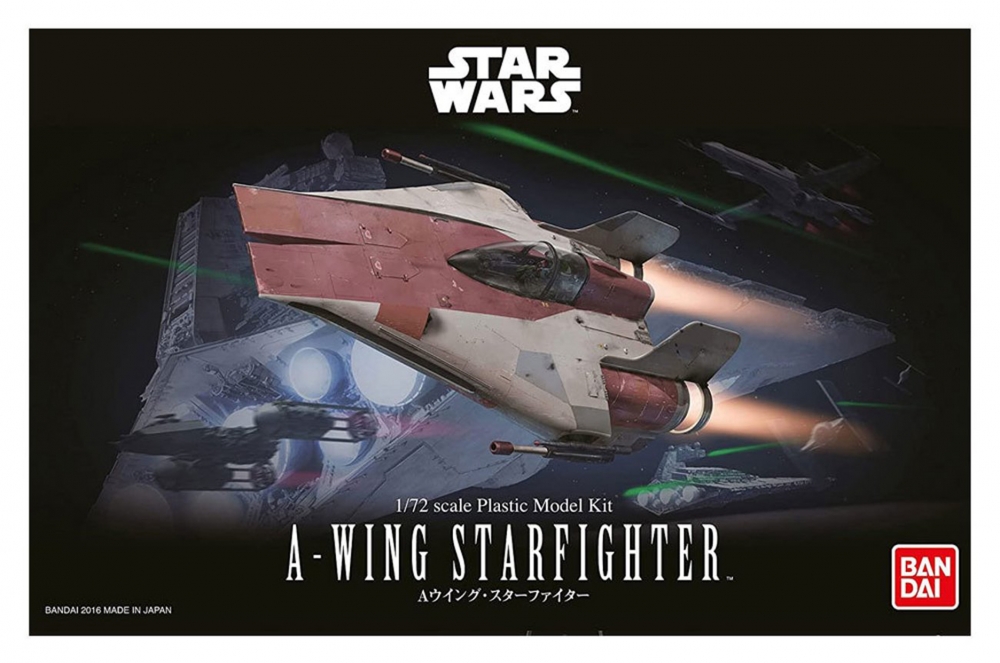 Сглобяем модел, Revell, Star Wars, A-wing Starfighter Easy-Click, 138 части
