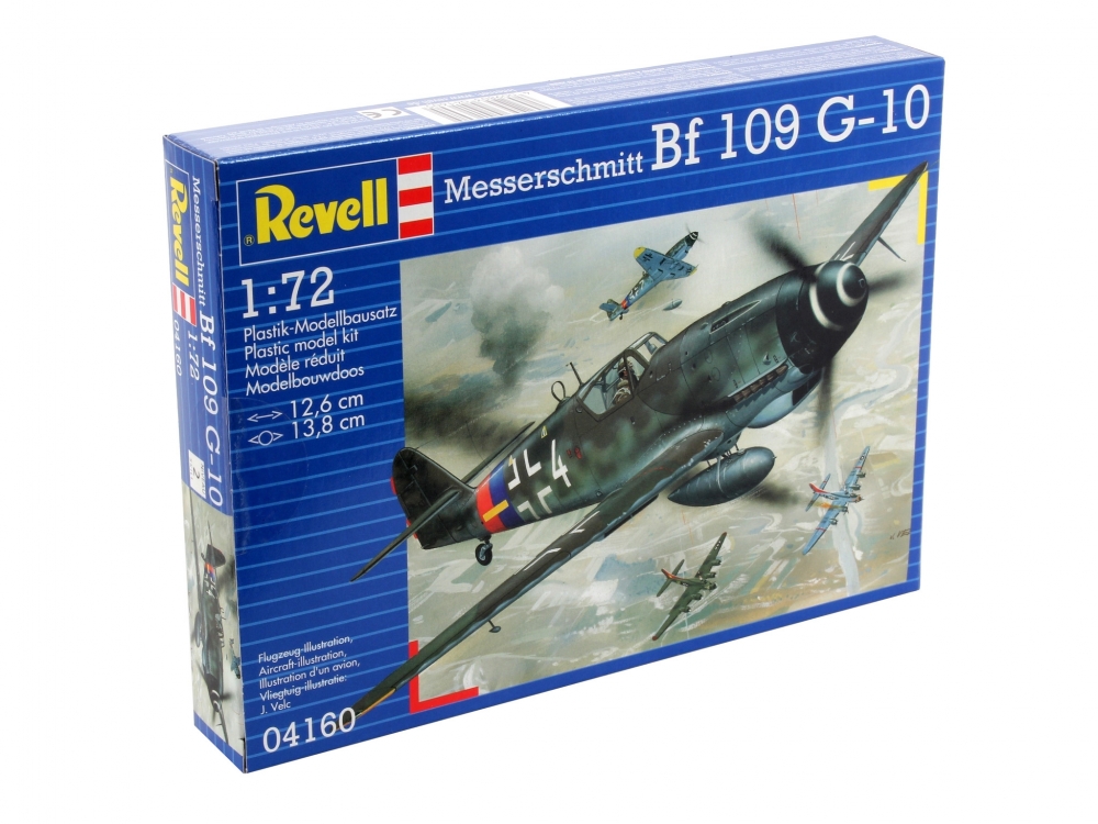 Сглобяем модел, Revell, Изтребител Messerschmitt Bf 109 G-10, 37 части