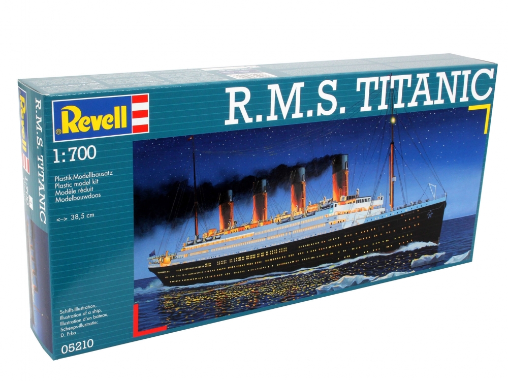 Сглобяем модел, Revell, 100 години R.M.S. Titanic, 132 части
