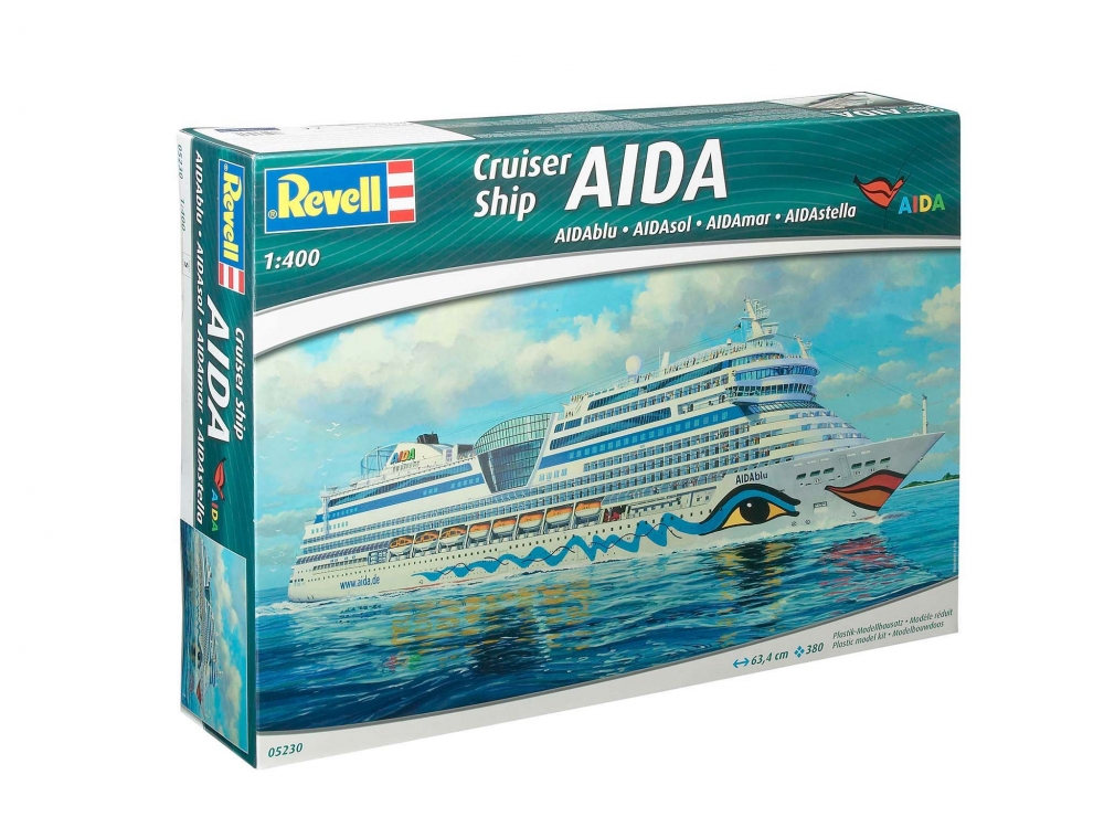 Сглобяем модел, Revell, Круизен кораб AIDA, 380 части