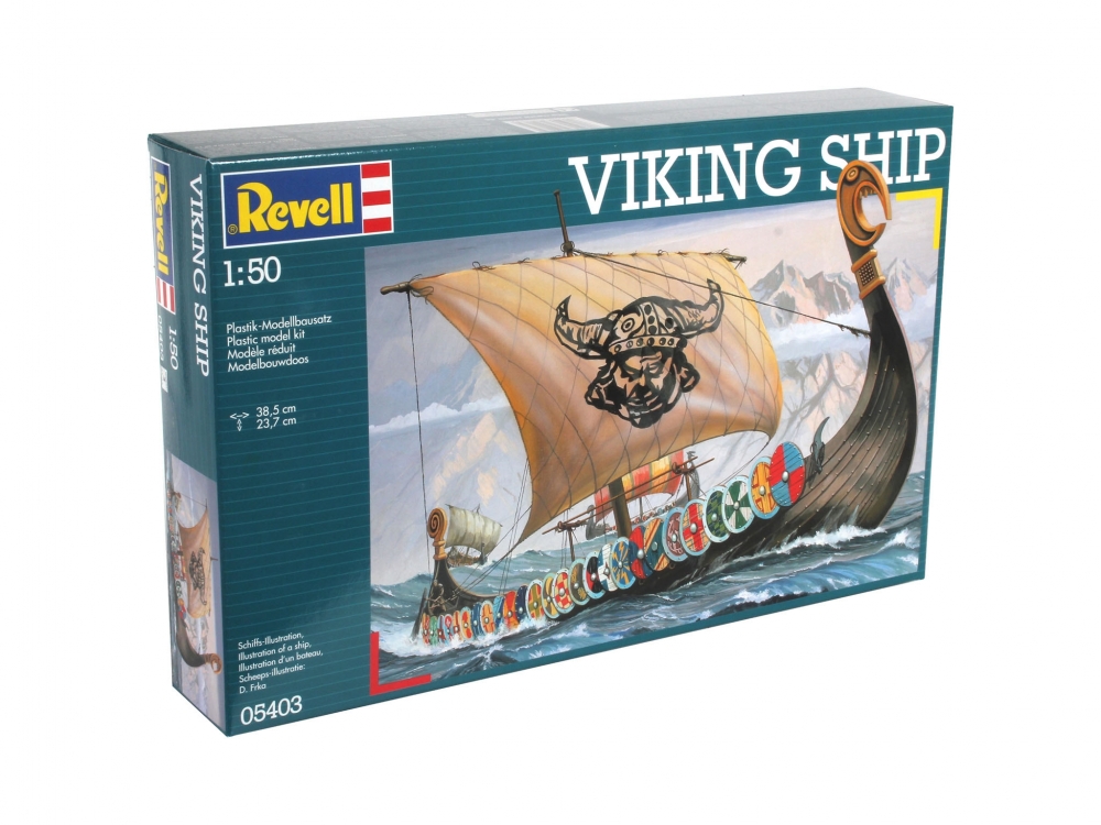 Сглобяем модел, Revell, Викингски кораб, 131 части
