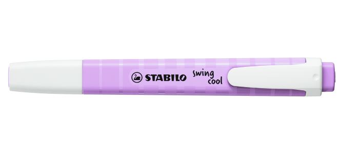 Текст маркер, Stabilo, Swing Cool Pastel, Люляк