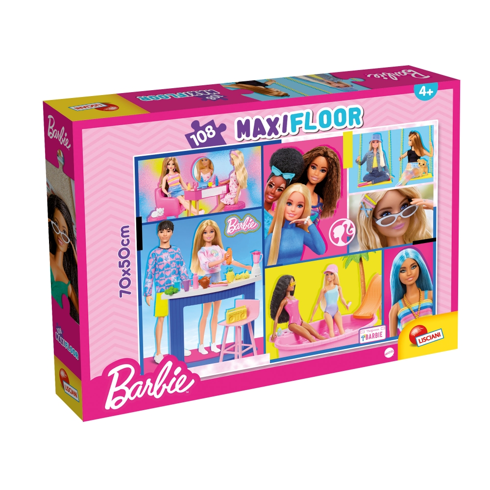 Пъзел, Lisciani, Barbie, 108 части