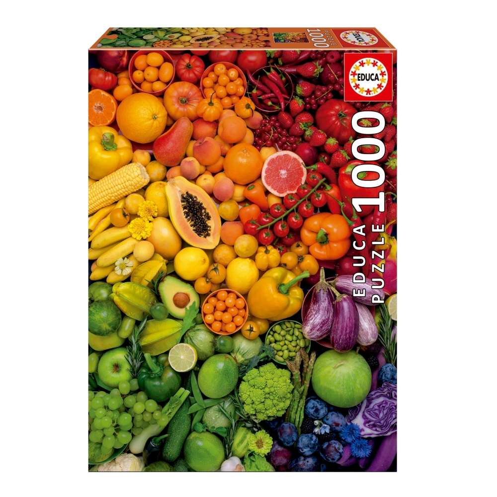 Пъзел, Educa, Витамини, 1000 части