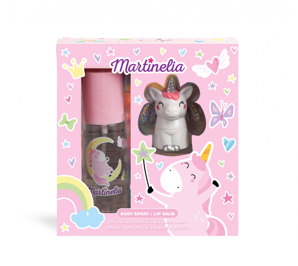 Козметичен комплект, Martinelia, Еднорог, 2 части