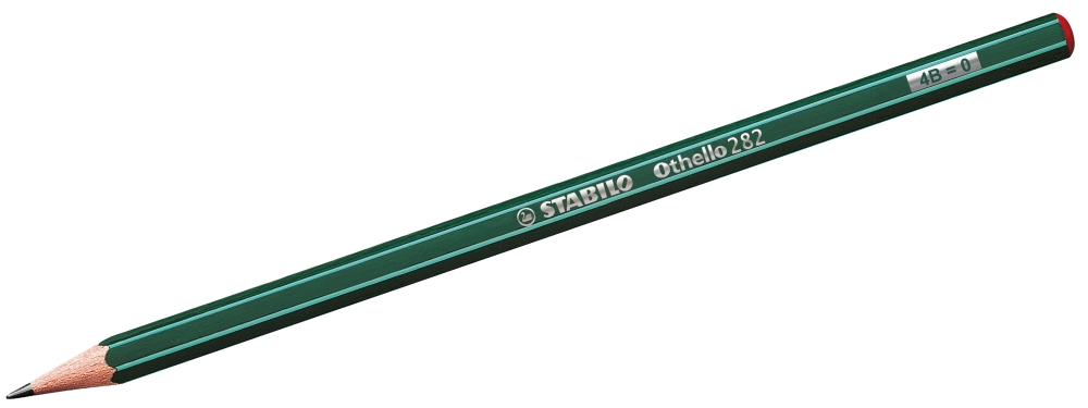 Графитен молив, Stabilo, Оthello 4В, Зелен