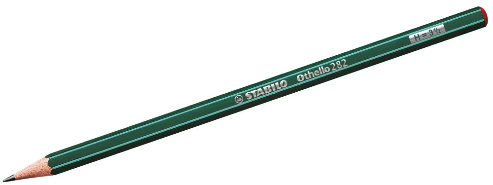 Графитен молив, Stabilo, Оthello H, Зелен