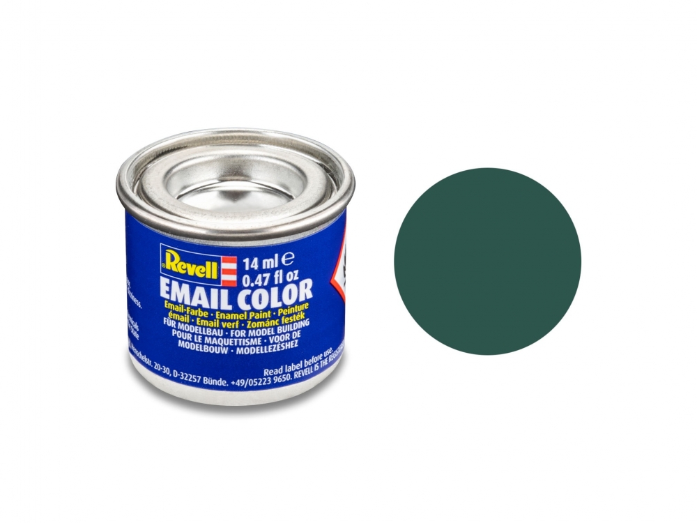 Емайлна боя, Revell, Email Color, Морско зелено мат, 14 мл