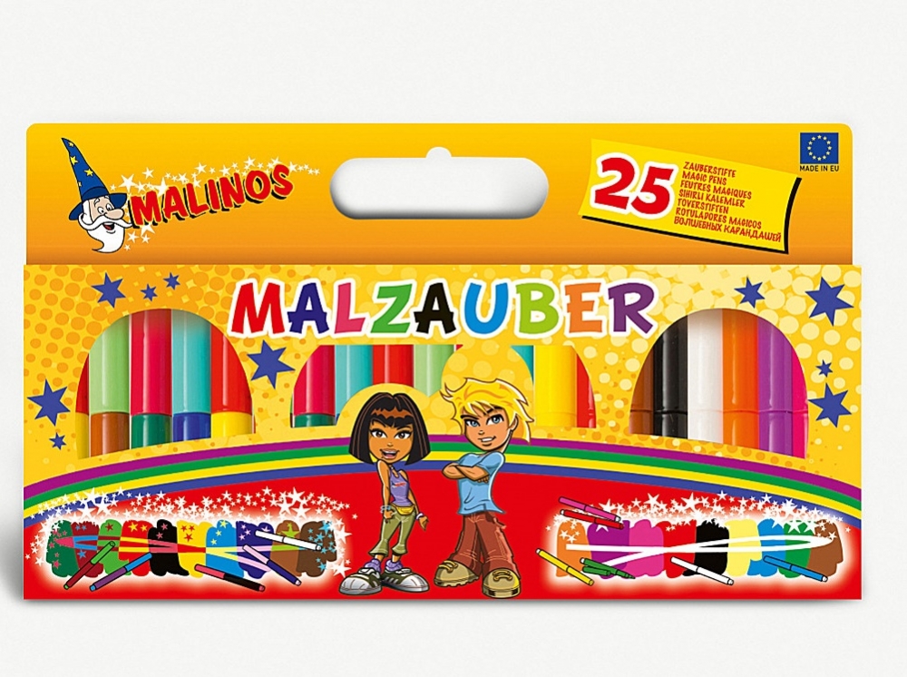 Магически комплект, Marvin&prime;s Magic, Разноцветни магически маркери, 25 бр.