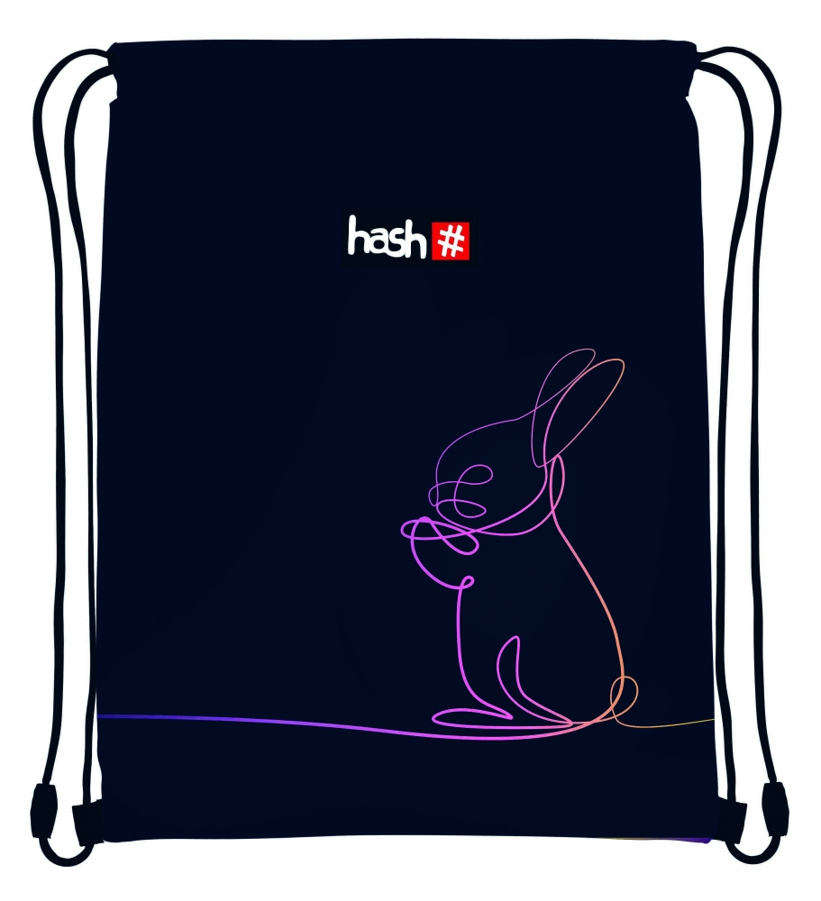 Спортна чанта, Astra, HASH, Rainbow Bunny, 44 х 33 cm