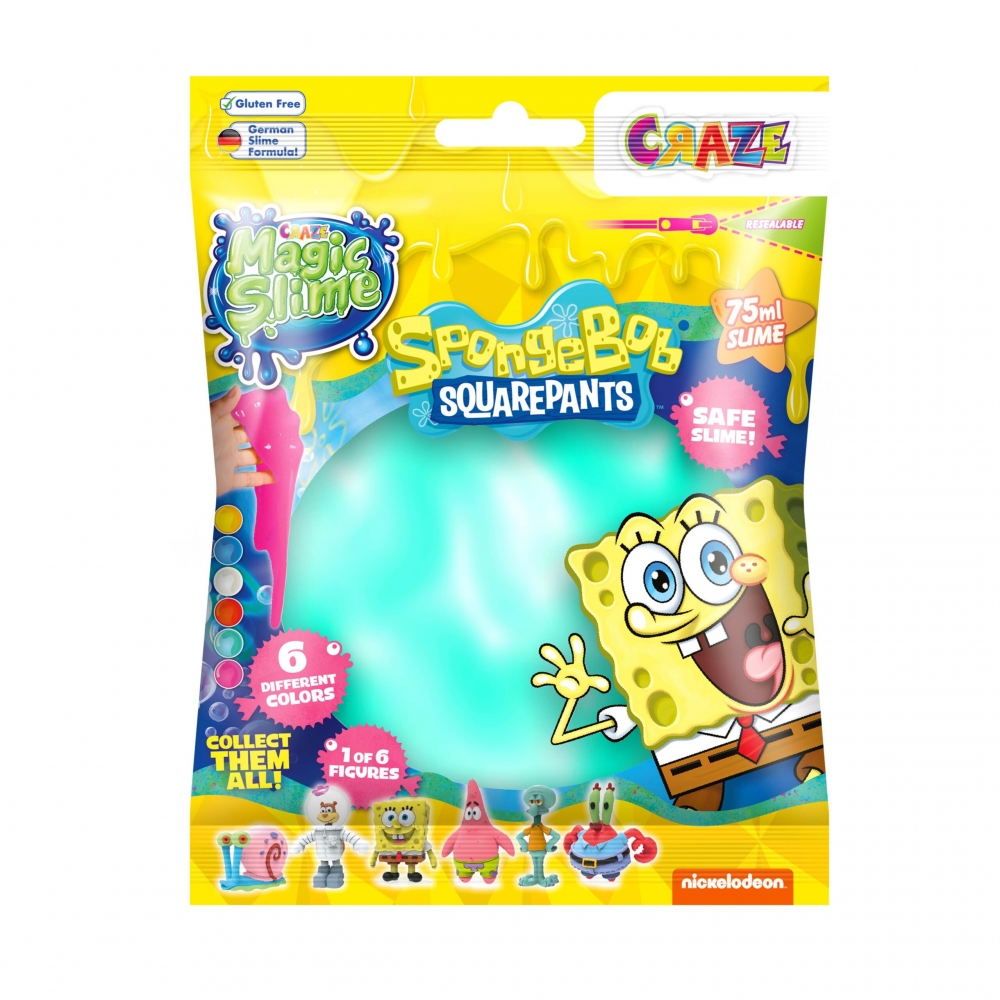 Магически слайм, Craze, SpongeBob, фигурка изненада
