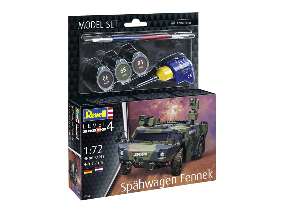 Сглобяем модел, Revell, Танк Fennek, Комплект
