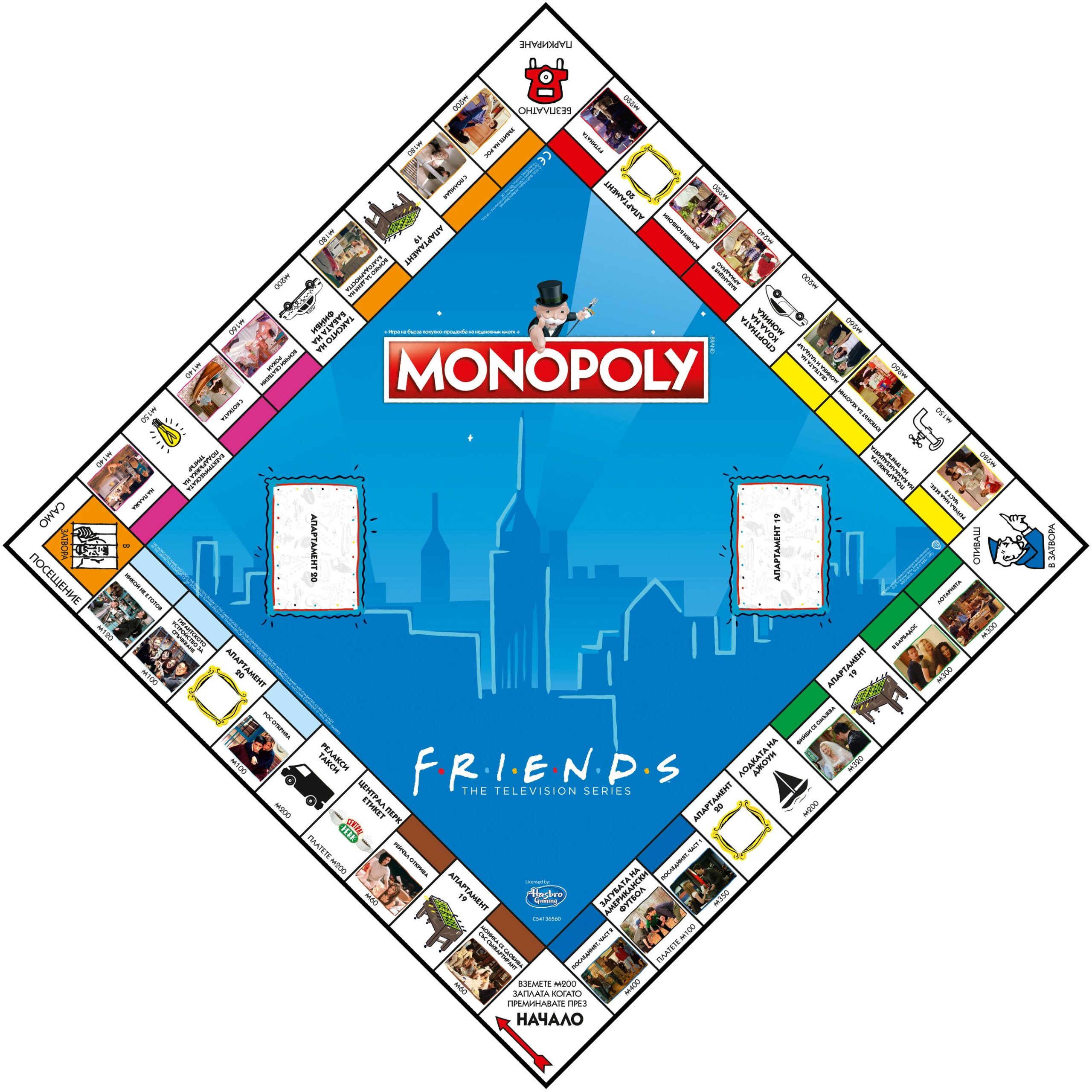 Настолна игра, Winning Moves, Monopoly, Приятели, Българско издание