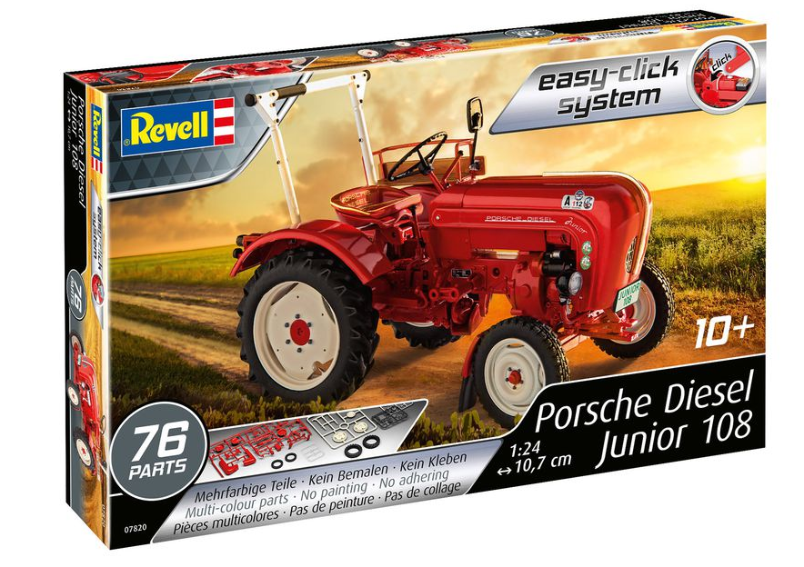 Сглобяем модел, Revell, Порше Джуниър 108, 76 части