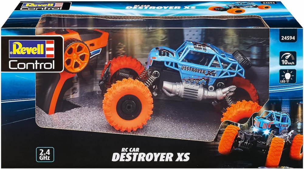 Автомобил с радио управление, Revell, Разрушител с RC