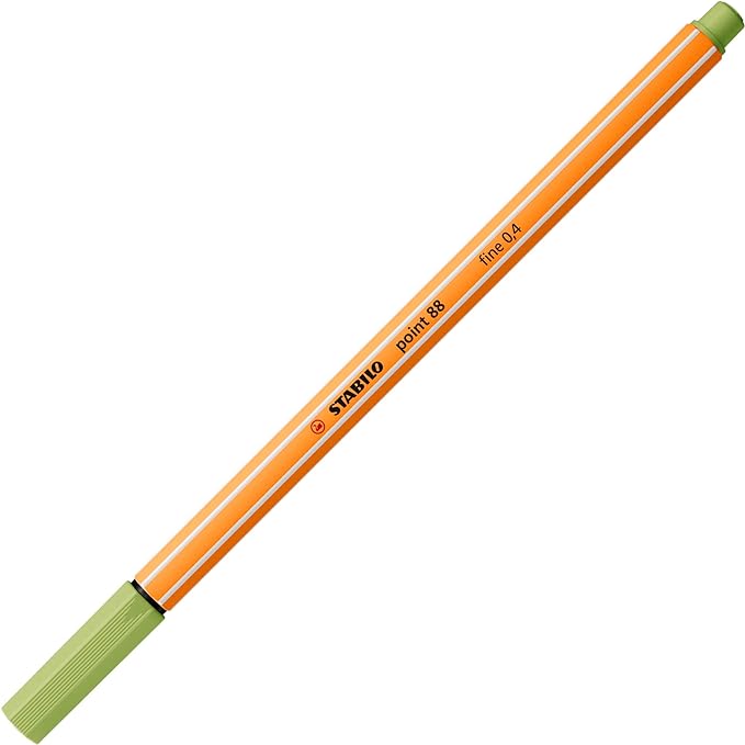Тънкописец, Stabilo, Point 88 fine 0.4, шам фъстък