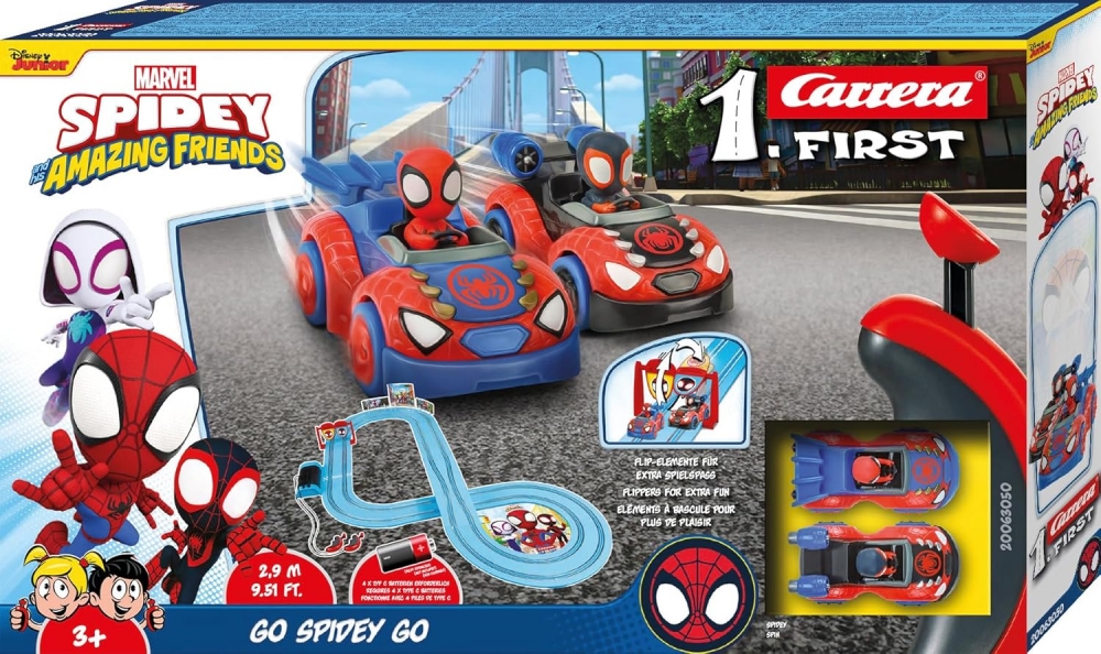 Състезателна писта, Carrera, Spider-man, Спайди и приятели, 2.4м