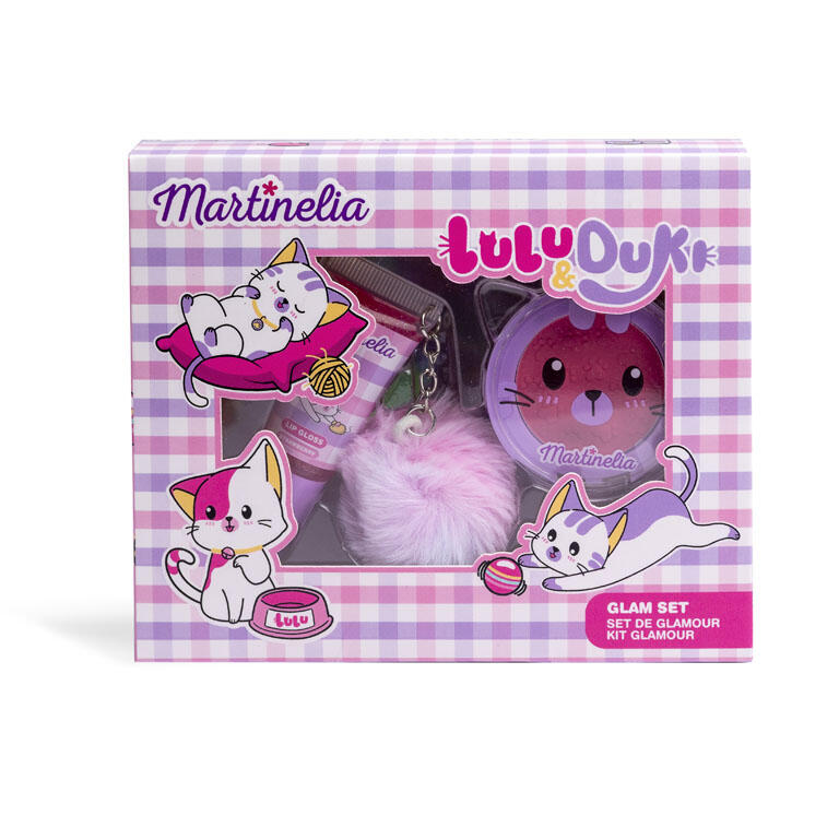 Козметичен комплект, Martinelia, Lulu & Duki, Гланц за устни и руж