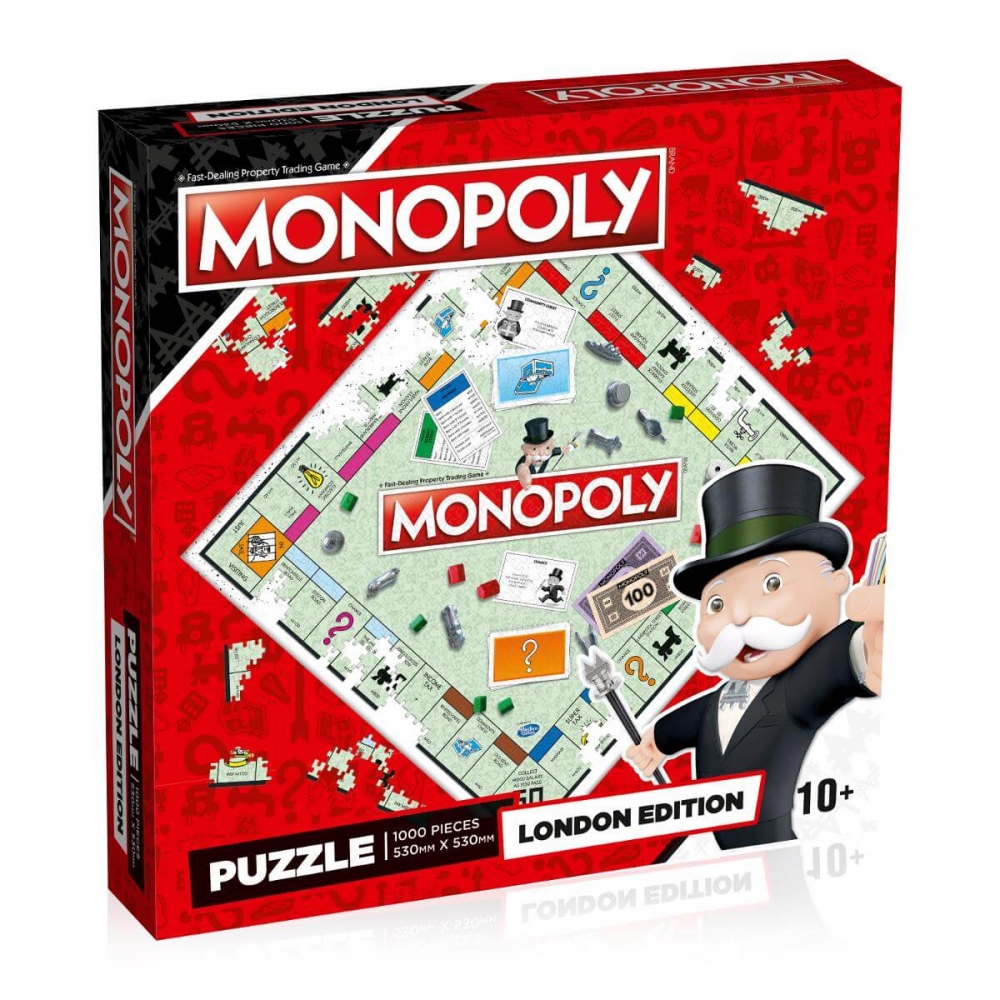 Пъзел, Winning Moves, Monopoly Лондон, 1000 части 