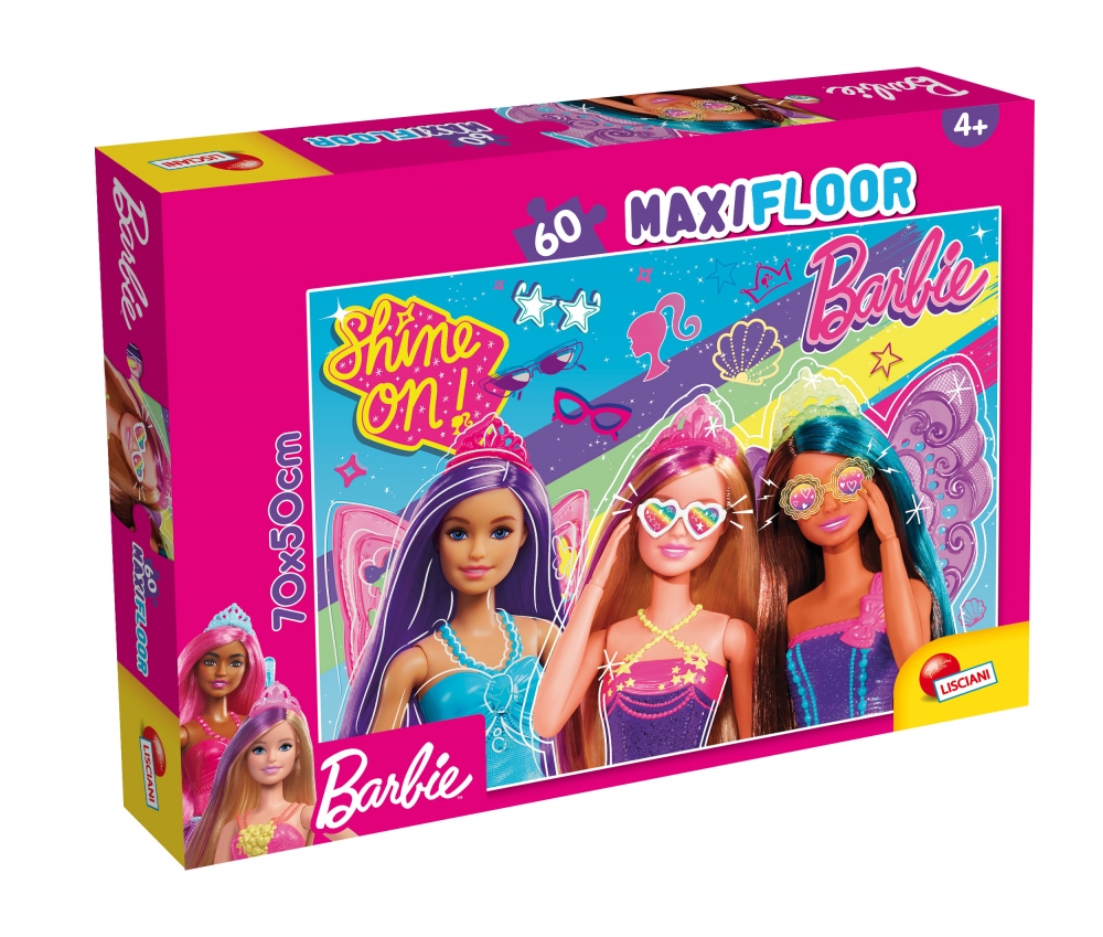 Пъзел, Lisciani, Barbie, 60 части