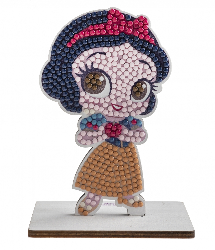Комплект за диамантена бродерия, Craft Buddy, Crystal Art Buddies, Снежанка, 7 части 