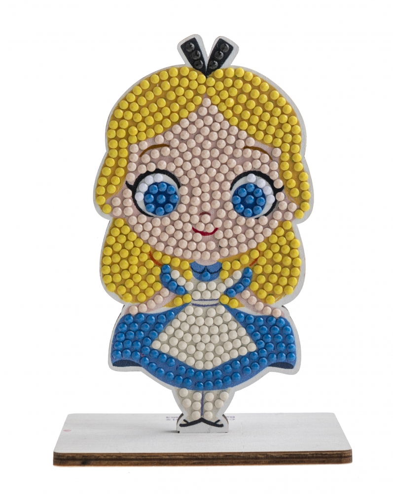 Комплект за диамантена бродерия, Craft Buddy, Crystal Art Buddies, Алиса в Страната на чудесата, 7 части 