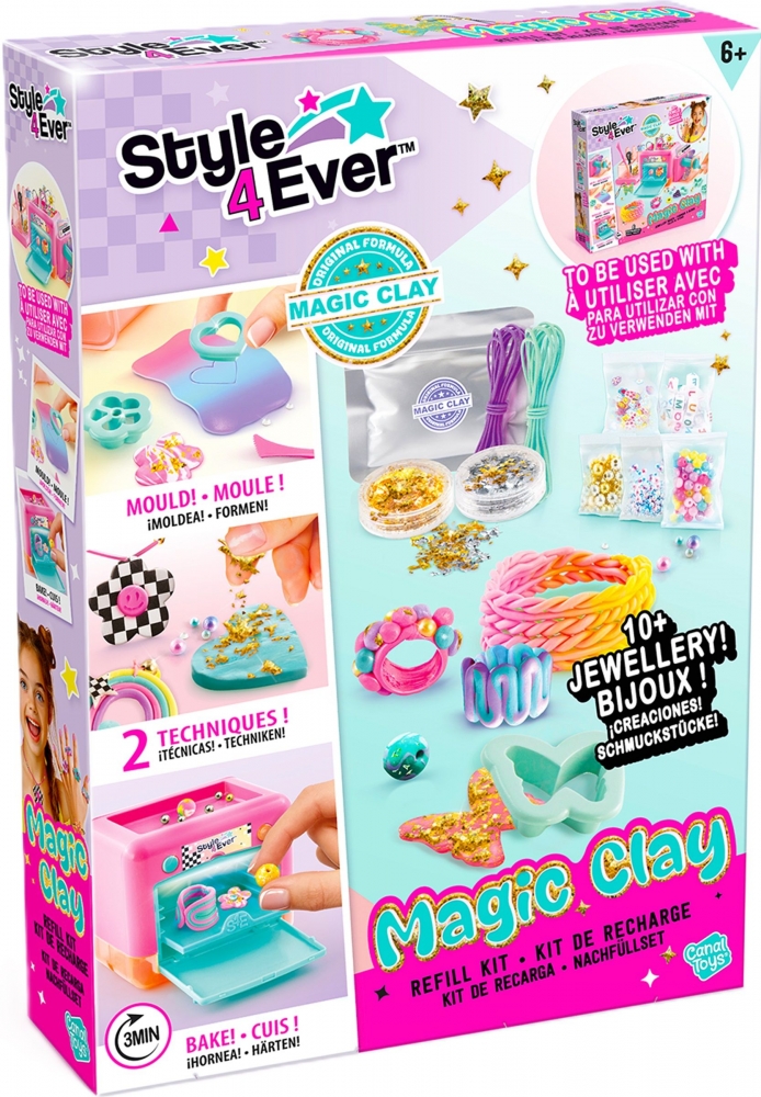 Творчески комплект, Canal Toys, Комплект допълнение, Магическа глина