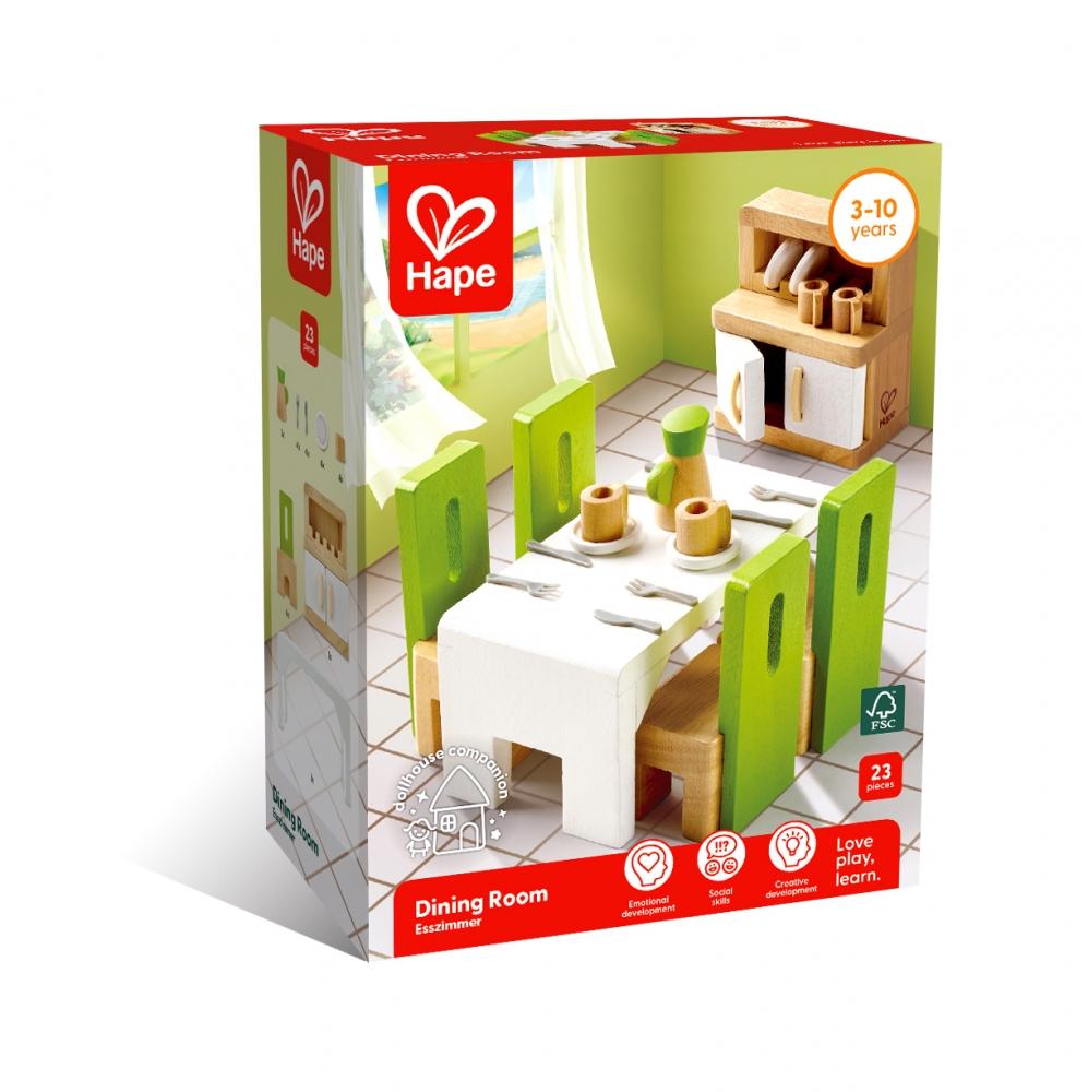 Мини мебели, Hape, Трапезария, 23 части