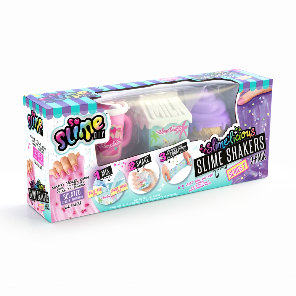 Творчески комплект, Canal Toys, So Slime, Slimelicious слайм шейкър, 3 броя