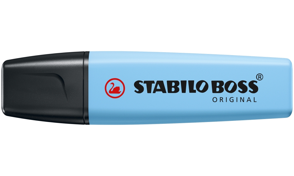 Текст маркер, Stabilo, Boss Original Pastel, Син