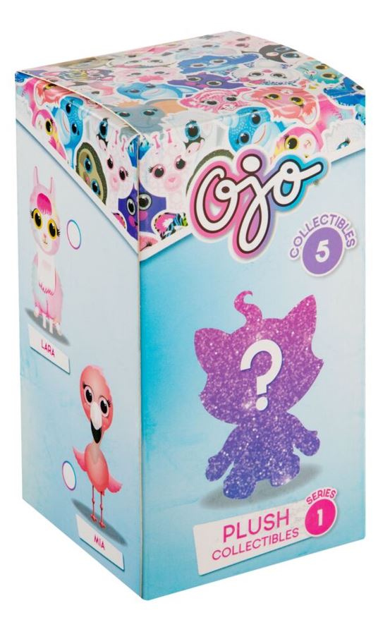 Плюшена играчка изненада, Ojo, Totum, 10 см