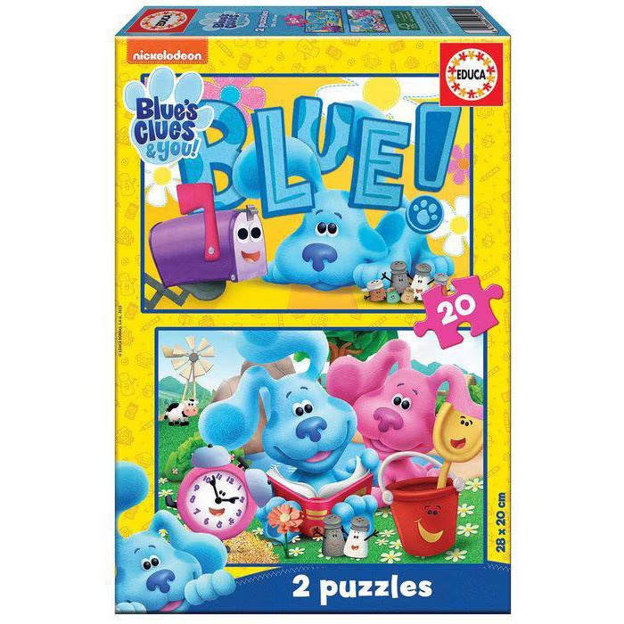 Пъзел, Educa, Загадките на Blue, 2 х 20 части