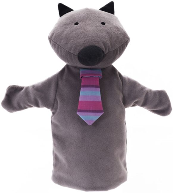 Кукла за куклен театър, Hape, Вълк, 25 х 25 cm