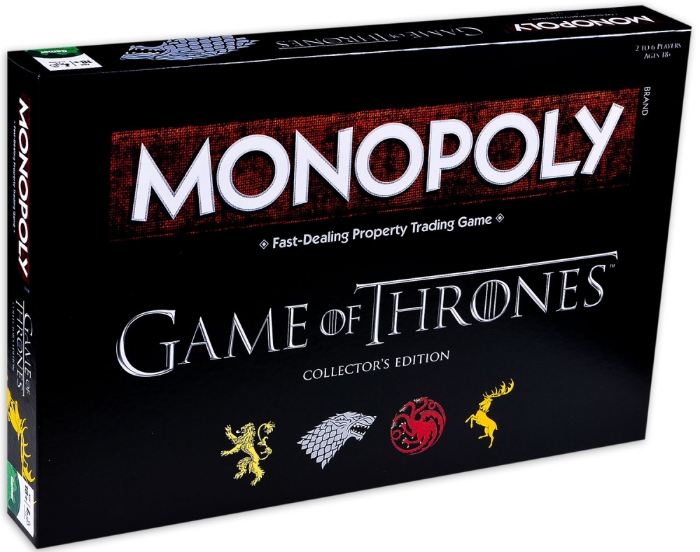 Настолна игра, Winning Moves, Monopoly, Game of Thrones Collectors Edition